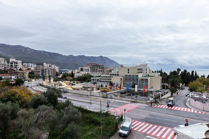 Complex in Bečići near the sea